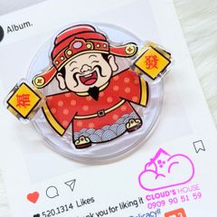 POPSOCKET Magsafe Nam Châm Hít Mẫu Mèo May Mắn Thần Tài TẾT 2026