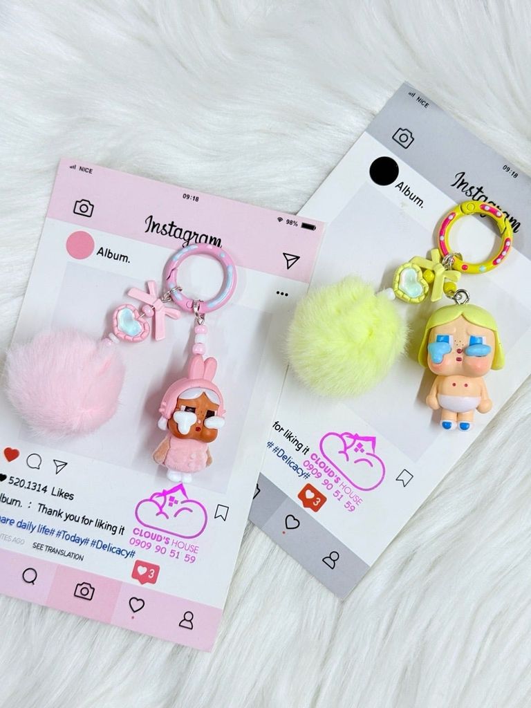 Móc Treo/ Móc Khóa CRY BABY Siêu kute new