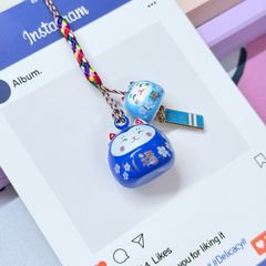 Móc Điện Thoại Mèo Lớn Mèo Nhỏ Móc Túi Phụ Kiện Đẹp nhiều màu (ánh hologram)