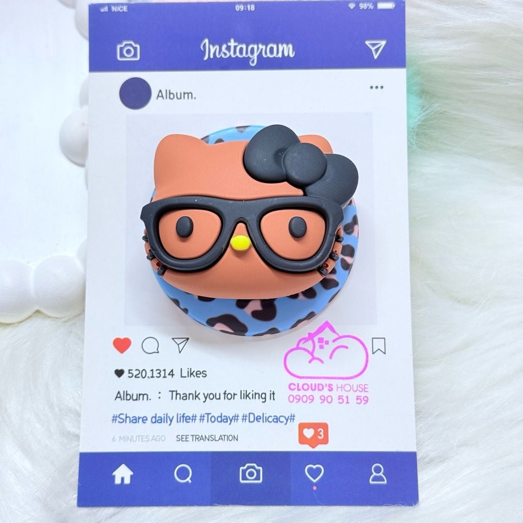POPSOCKET Magsafe Nam Châm Hít Hello Kitty Kute