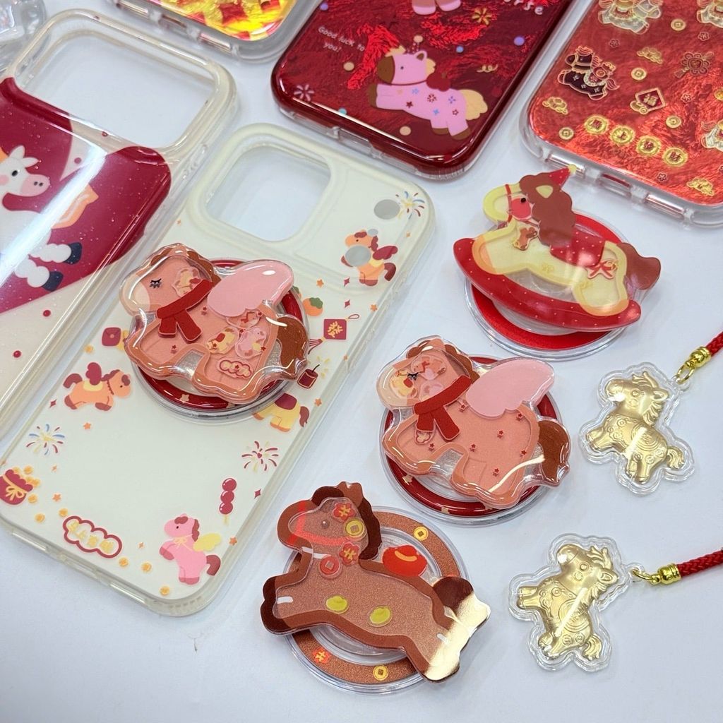 POPSOCKET Magsafe Nam Châm Hít Mẫu Ngựa Tết 2026- TẾT