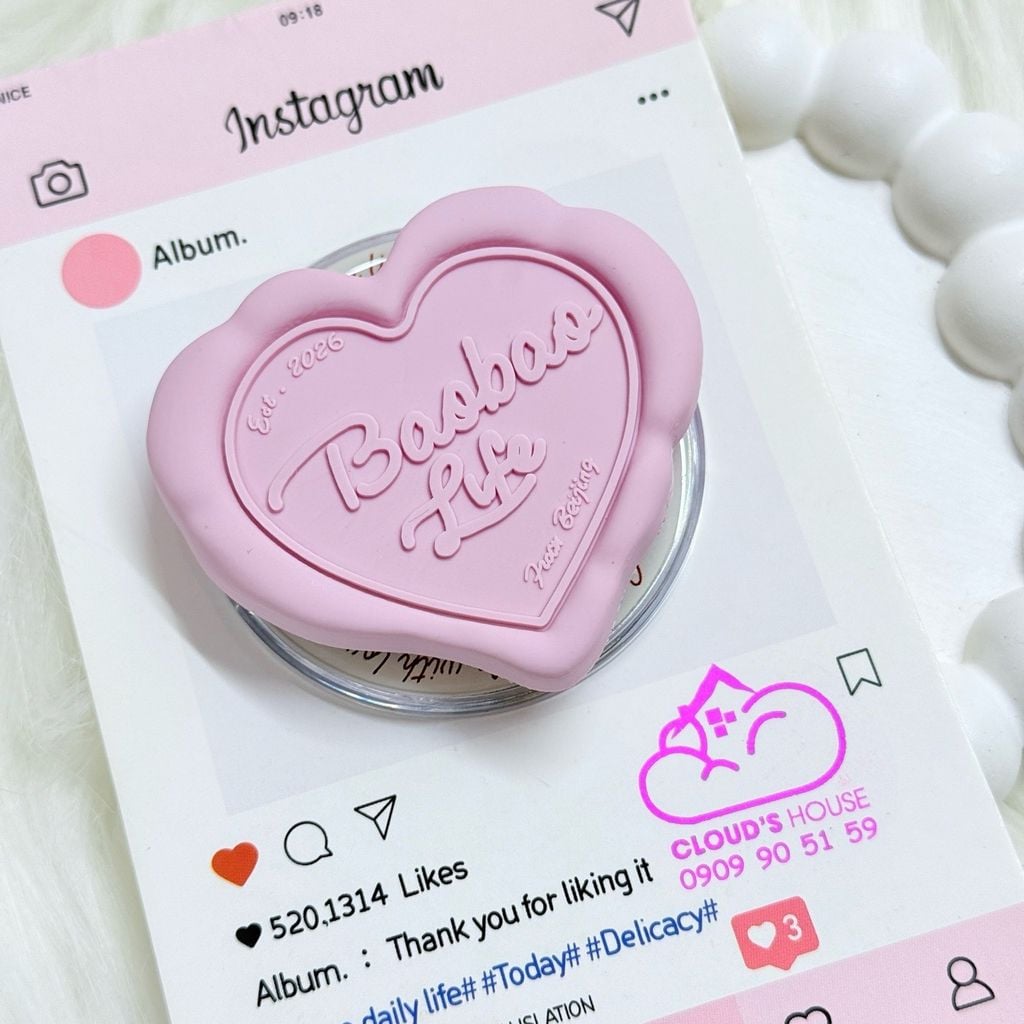 POPSOCKET Magsafe Nam Châm Hít CaseTify R.e.p 1:1 - Trái Tim Baobao Life