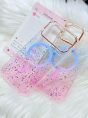 Case Ốp điện thoại iPhone Likgus Trong Ombre Nhiều Màu Bling Bling Magsafe iPhone 16/17/Promax