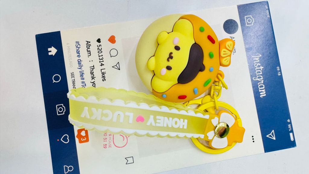 Móc Khóa Sanrio Bánh Donut và Cái Mông