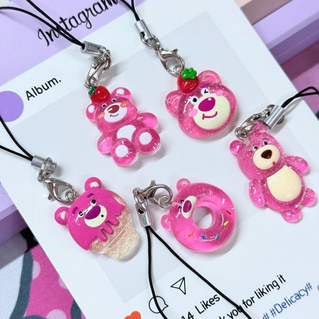 Móc treo điện thoại mini cute dễ thương nhiều mẫu