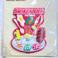 Nam châm Nhựa Dẻo Trang Trí Tủ Lạnh Fridge Magnet - Hình Ảnh Con Người Việt Nam - Món Ăn Việt Nam - Quà lưu niệm Việt Nam