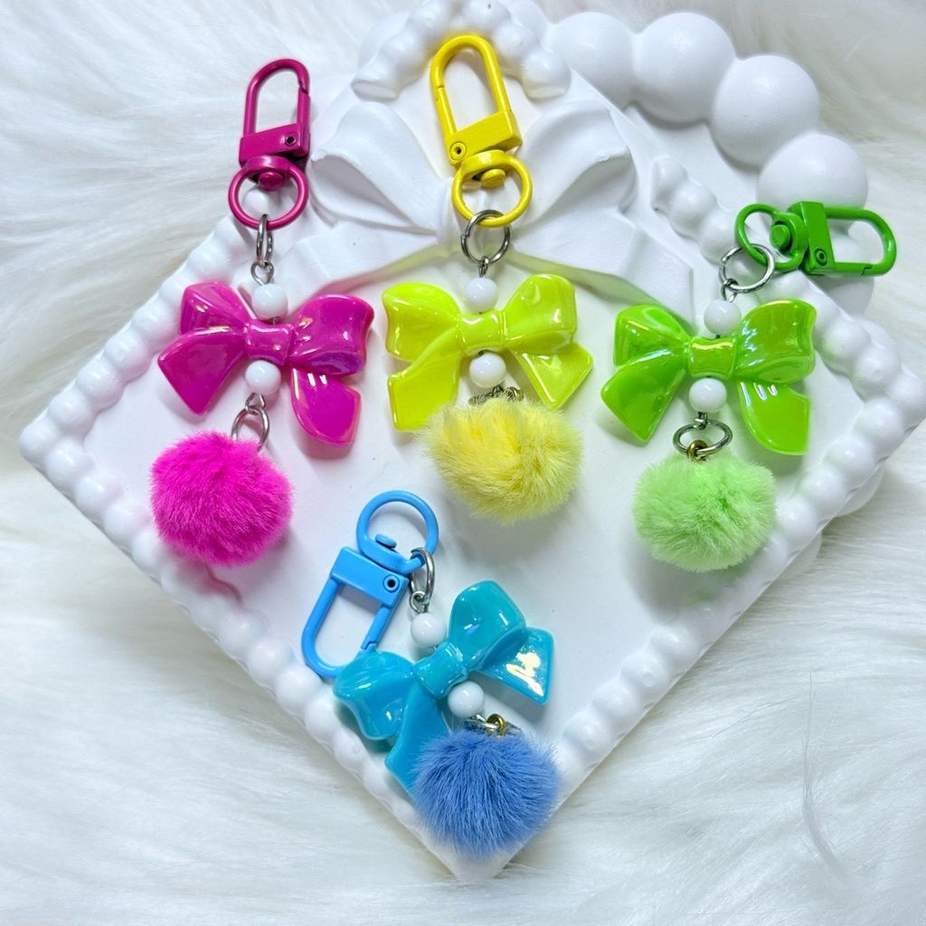 Móc treo điện thoại mini các mẫu NƠ cute dễ thương - nhiều mẫu