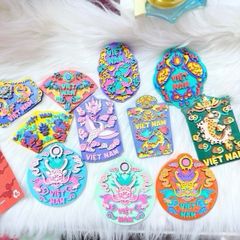 CNHN- Nam Châm Hít/ Dán Tủ Lạnh Quà Lưu Niệm Việt Nam Fridge Magnet - Refrigerator Magnet
