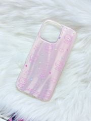 Case Ốp điện thoại iPhone Hello Kitty Hologram Bling Bling iPhone 13/14/15/16/Pro/Promax