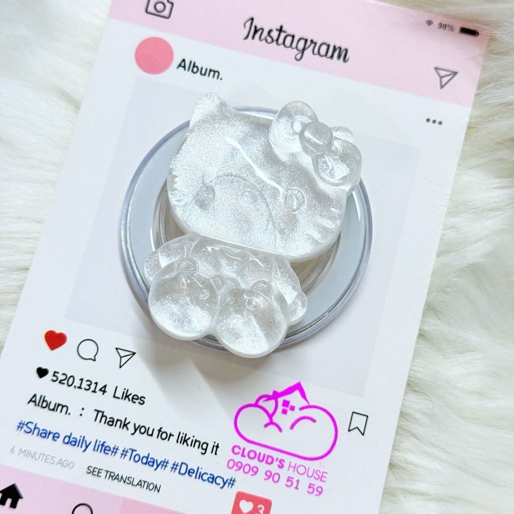 POPSOCKET Magsafe Nam Châm Hít Hello Kitty Kute