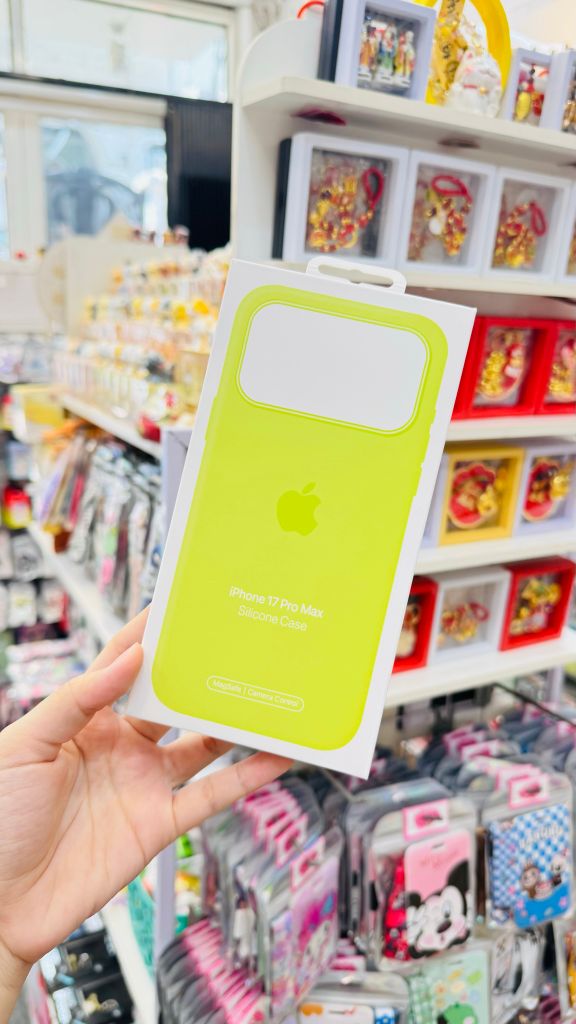 Case Ốp điện thoại iPhone Silicone Magsafe Chính hãng Apple Camera Control iPhone 17Pro