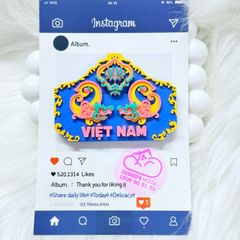 CNHN- Nam Châm Hít/ Dán Tủ Lạnh Quà Lưu Niệm Việt Nam Fridge Magnet - Refrigerator Magnet