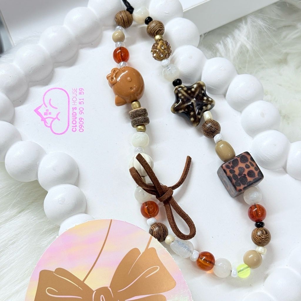 Dây đeo điện thoại ngắn Hello Kitty charm Kute (Quảng Châu, Thái Lan)