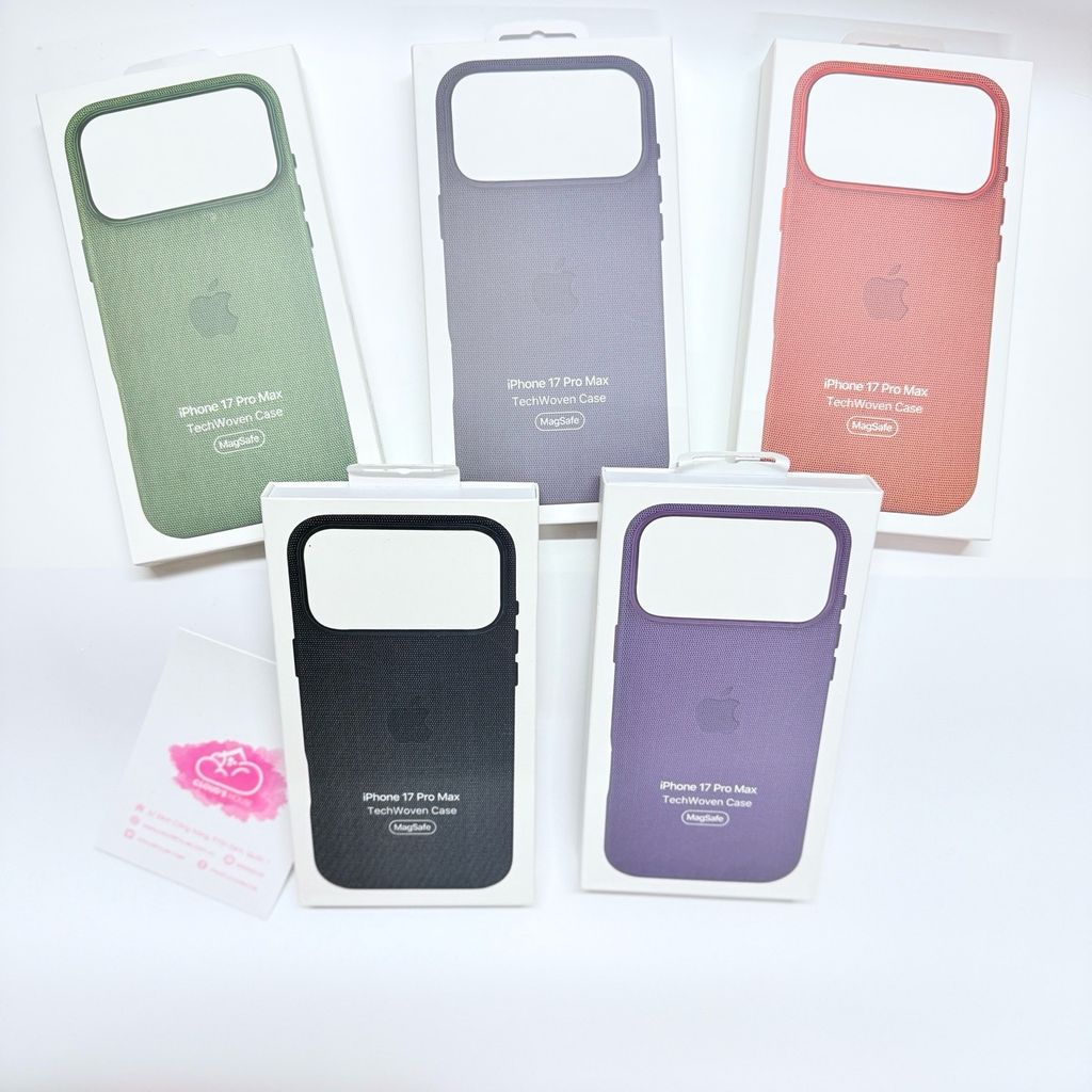 Case Ốp Điện Thoại TechWoven Magsafe Chính Hãng Apple iPhone 17Pro/Pro Max