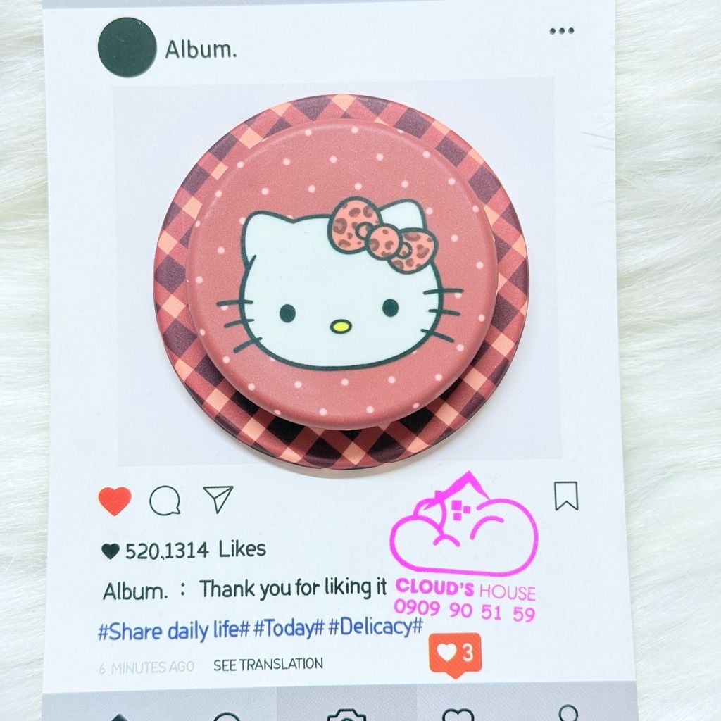 POPSOCKET Magsafe Nam Châm Hít Hello Kitty Kute