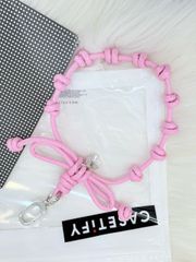 DÂY CHARM NƠ Chất Da R.E.P CaseTify - Bow Charm Wristlet