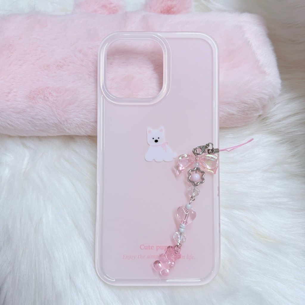 Case Ốp điện thoại iPhone Chó Cute Puppy iPhone 13/14/15/16/Pro/Promax