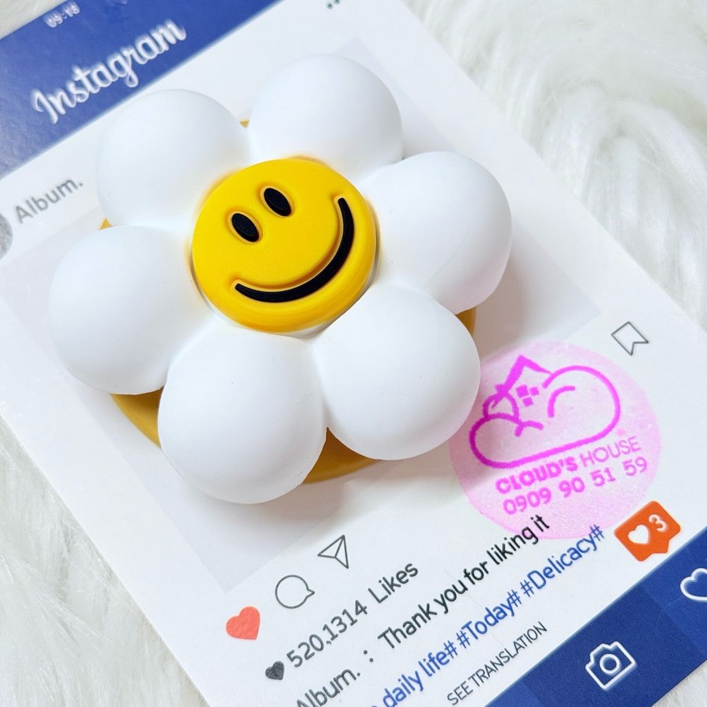 POPSOCKET Magsafe Nam Châm Hít Mẫu BÔNG HOA