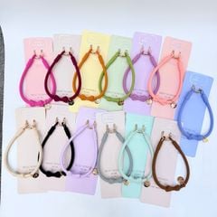 DÂY NƠ Silicone CHỐNG BẨN kèm charm
