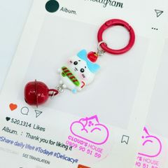 Móc Treo điện thoại, phụ kiện túi xách Giáng sinh Noel mẫu 2 charm