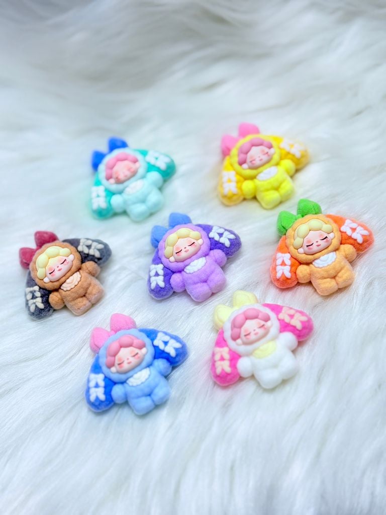 Móc Khoá Dây Charm Thỏ Công Chúa Dễ Thương