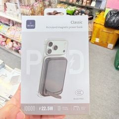 POWERBANK - PIN DỰ PHÒNG KHÔNG DÂY WiWU CLASSIC STAND Wi-P064 – 10.000mAh