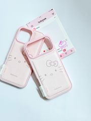 Case Ốp điện thoại iPhone Da Phao Hồng Babe Hello Kitty iPhone 13/14/15/16/17Pro/Promax