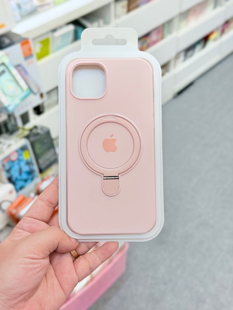 Case Ốp điện thoại Silicone Chống Dựng Nhiều Màu Magsafe iPhone 15Plus/16/16Plus