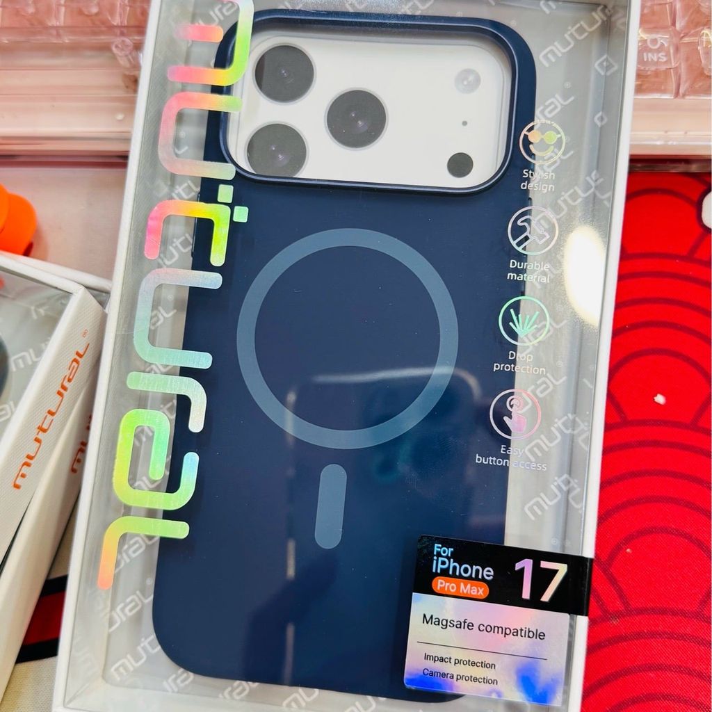 Case Ốp điện thoại iPhone MUTURAL Silicone Magsafe Nhiều Màu Chống Shock iPhone 16/17/Pro/Promax