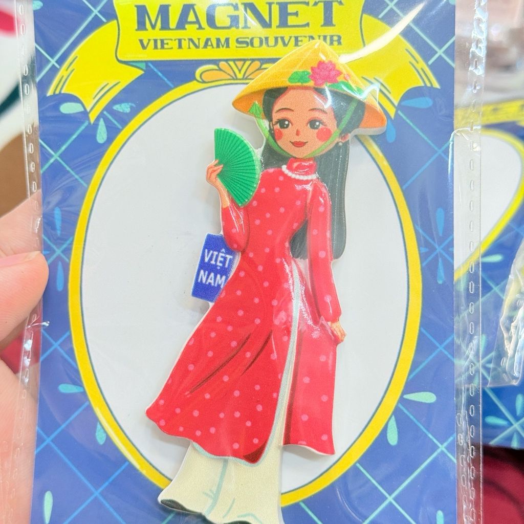 Nam châm Magnet Trang Trí Tủ Lạnh Fridge Magnet - Địa Danh Việt Nam - Món Ăn Việt Nam - Quà lưu niệm Việt Nam