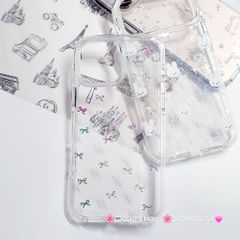 Case Ốp điện thoại iPhone Bling Bling ánh tim bé Thỏ kute viền camera lấp la lấp lánh iPhone 13/14/15/16/17Pro/Promax