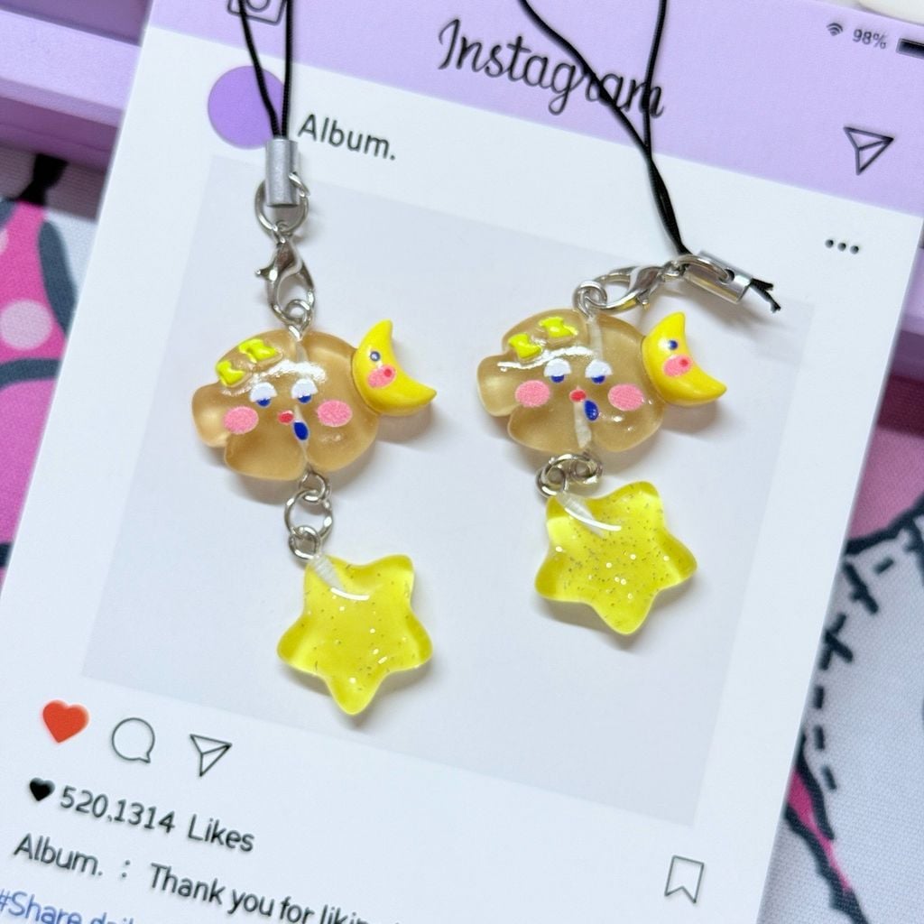 Móc treo điện thoại mini cute dễ thương nhiều mẫu