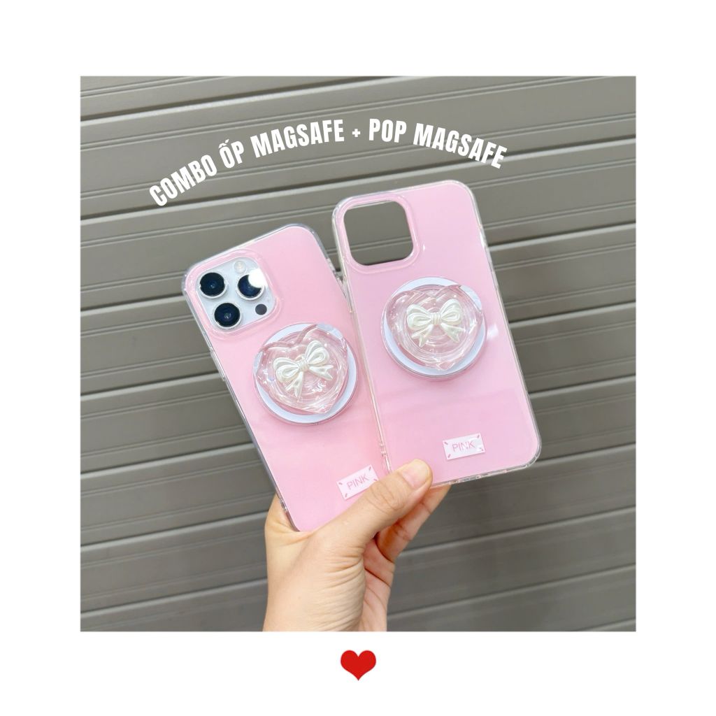 POPSOCKET Magsafe Nam Châm Hít Hình Trái Tim