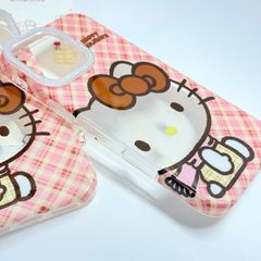 Case Ốp điện thoại iPhone Hello Kitty Trong Camera viền Bling Bling iPhone 13/14/15/16/17/Plus/Pro/Promax