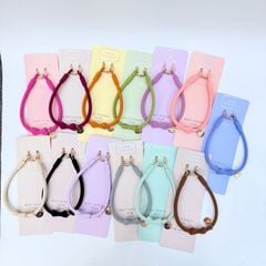 DÂY NƠ Silicone CHỐNG BẨN kèm charm