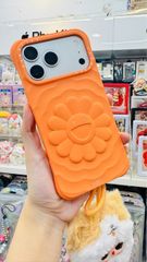 Case Ốp Điện thoại iPhone TAKASHI MURAKAMI x CASETiFY FLOWERS BLOOM Màu Cam Basic iPhone 17/16/15Pro/Promax