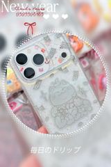 Case Ốp điện thoại iPhone Mèo May Mắn, Tài Lộc Trong Kim Tuyến Bạc iPhone 12/13/14/15/16/17Pro/Promax - TẾT