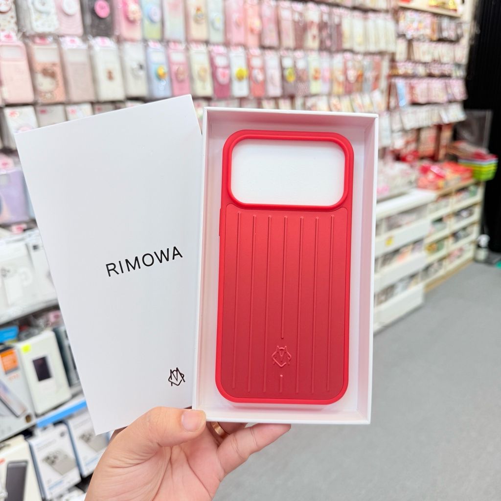 Case Ốp điện thoại iPhone Vân Vali RIMOWA Nhiều Màu Dòng iPhone 17 Promax