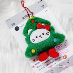Móc Khóa Gấu Bông Giáng Sinh