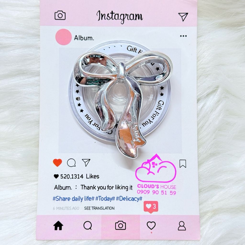 POPSOCKET Magsafe Nam Châm Hít MẪU NƠ Siêu Kute