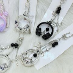 Móc Treo/ Móc Khóa Thời Trang Headphone Nhiều Charm