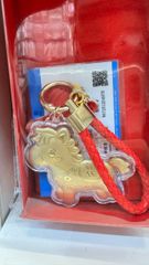 Móc Khóa/ Móc Treo Ngựa Vàng lớn - Ông Thần Tài Cưỡi Ngựa