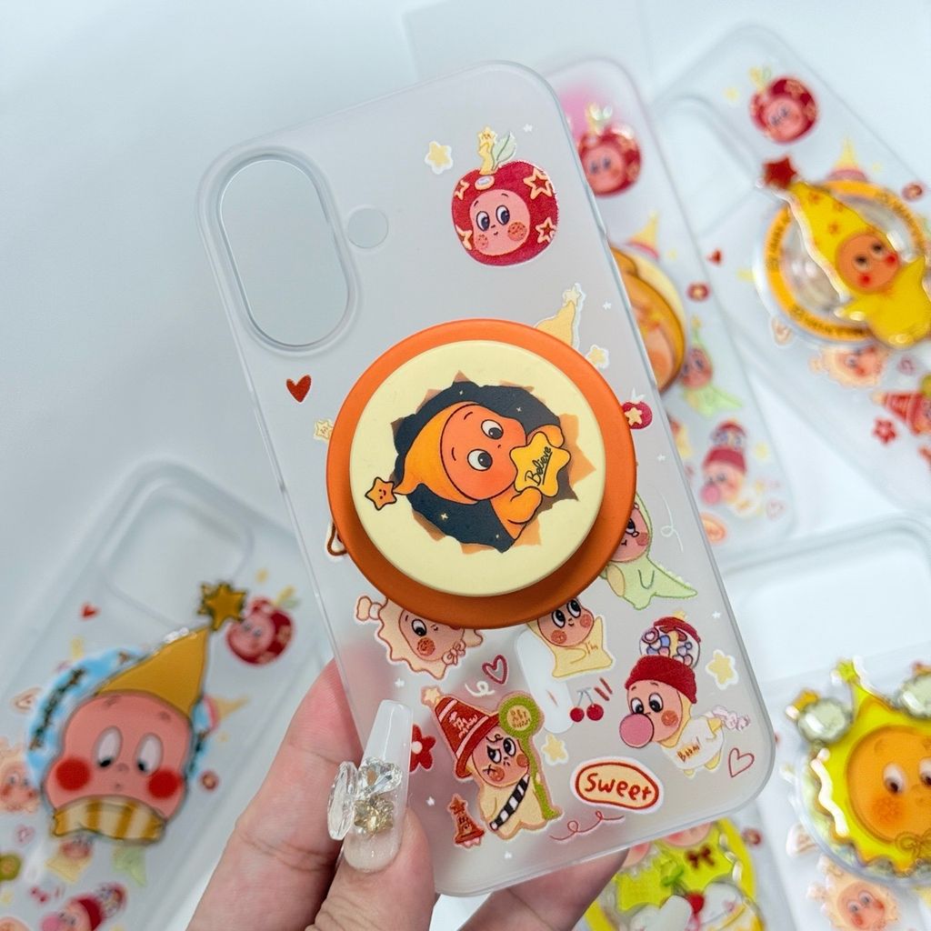 Case Ốp điện thoại iPhone Twinkle Twinkle Sweet Nhám Magsafe iPhone 13/14/15/16/17 Pro/Promax