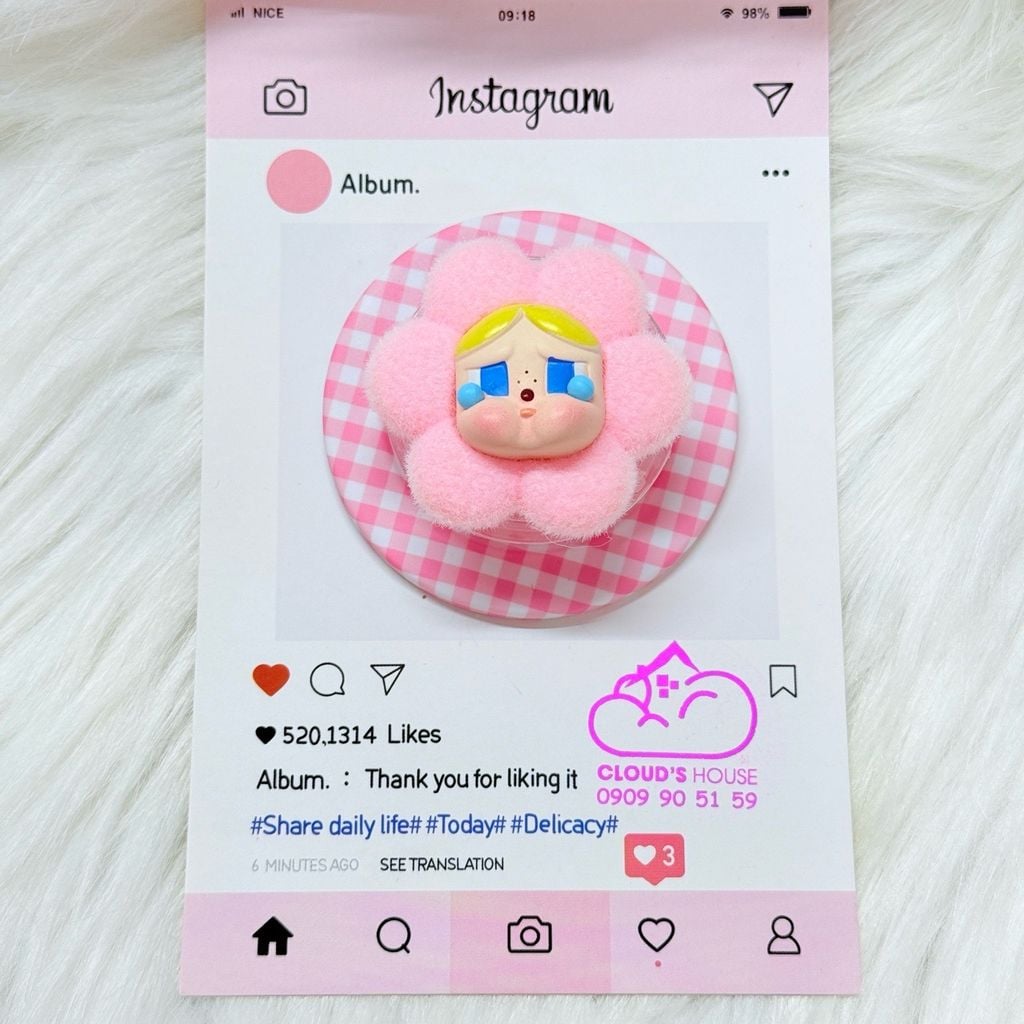 POPSOCKET Magsafe Nam Châm Hít CRY BABY Kute