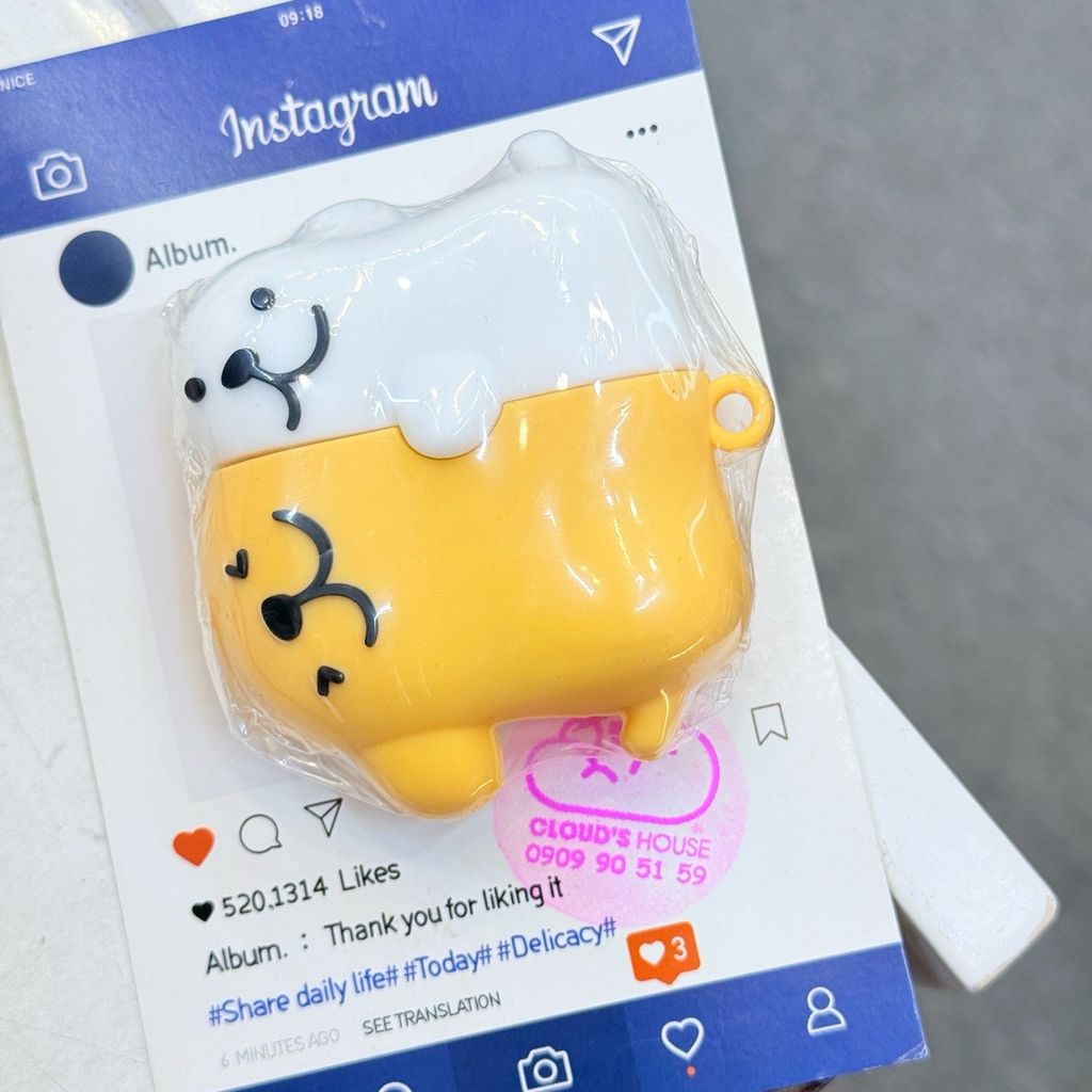 COVER AIRPOD 4 SU DẺO NHIỀU MẪU