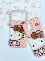 Case Ốp điện thoại iPhone Hello Kitty Trong Camera viền Bling Bling iPhone 13/14/15/16/17/Plus/Pro/Promax