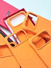 Case Ốp Điện thoại iPhone Casetify Ripple Case Cam - Orange Magsafe Basic iPhone 17/16/15Pro/Promax
