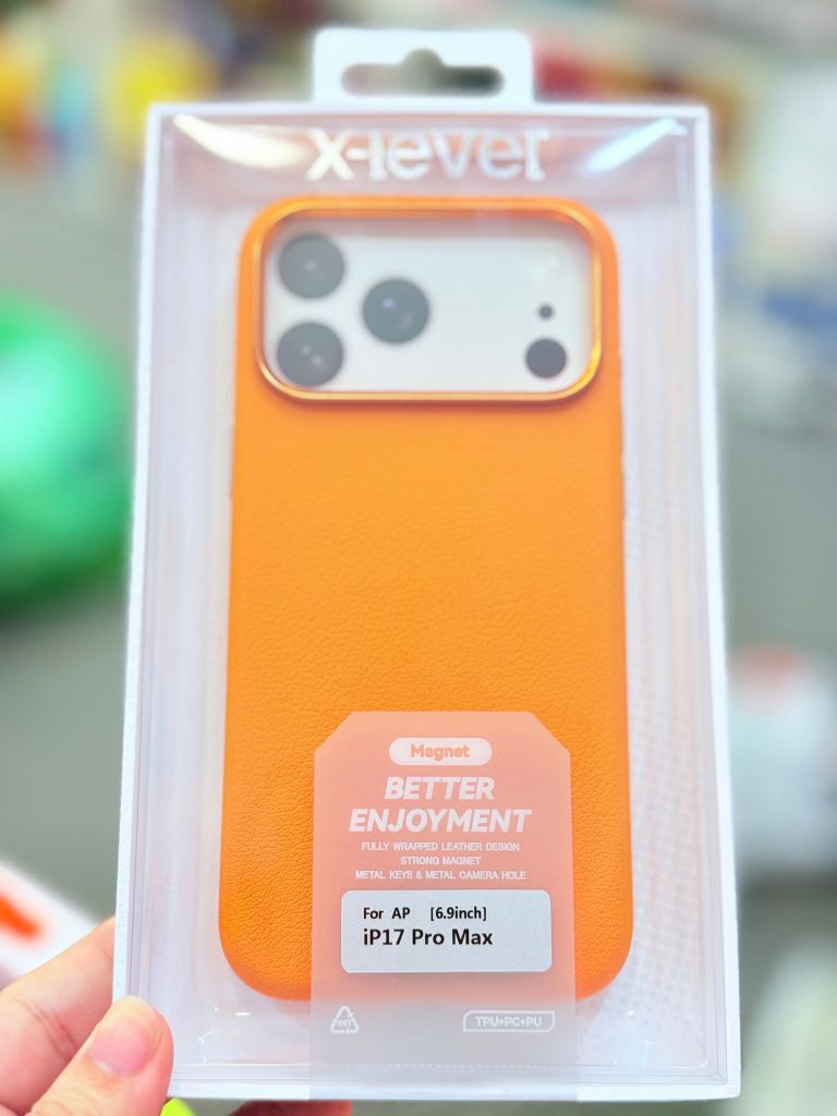 Case Ốp điện thoại iPhone X-LEVEL Da Chống Shock Nhiều Màu iPhone 17/Pro/Promax