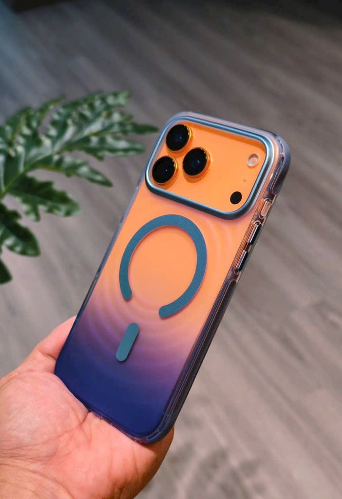 Case Ốp điện thoại iPhone RAVAKA Magsafe Ombre Chống Shock Lưng Nhám Ombre 17Pro/Promax