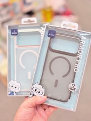 Case Ốp điện thoại iPhone Wiwu ARMOR PRO Magsafe NHÁM iPhone 17/Pro/Promax